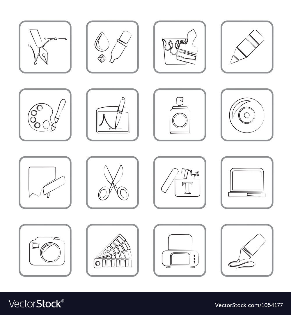 Web Design Icons Vector