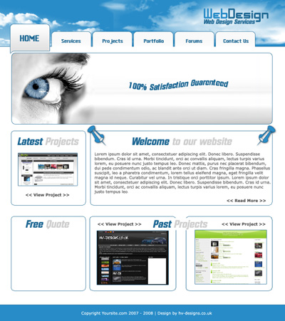 Web Design Layout