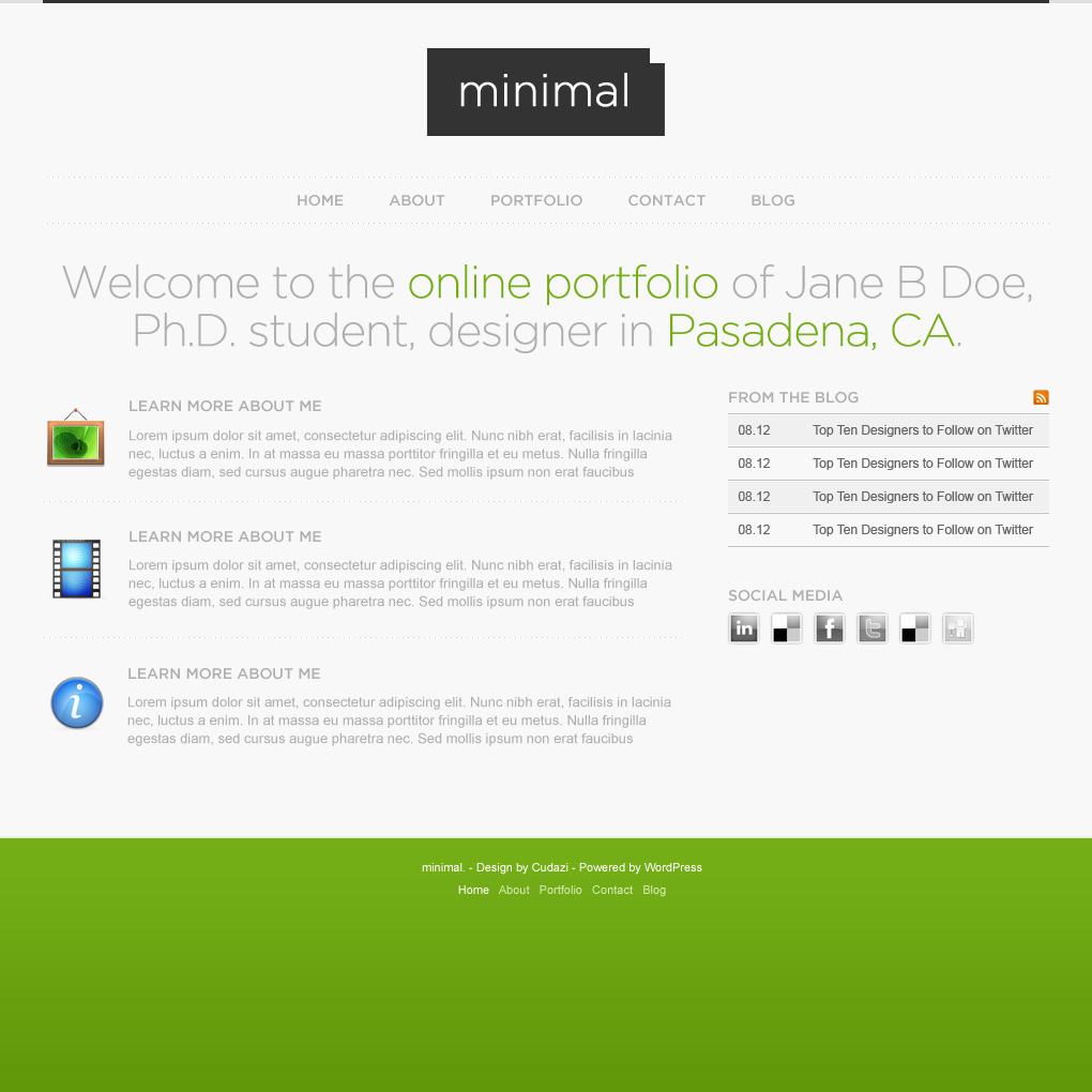 Web Design Portfolio Sites