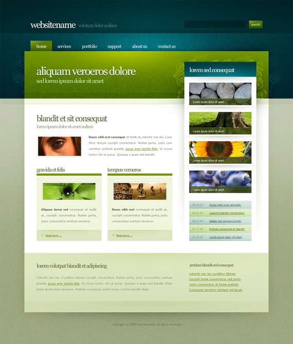 Web Design Templates