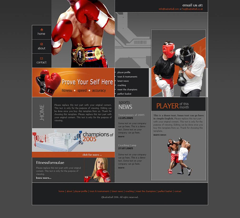 Web Design Templates