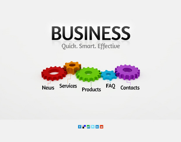 Web Design Templates Business