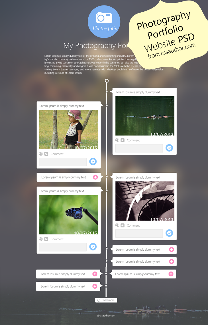 Web Design Templates Psd