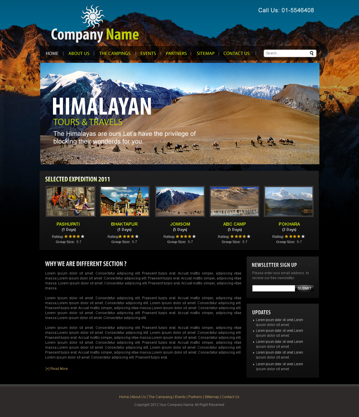 Web Design Templates Psd