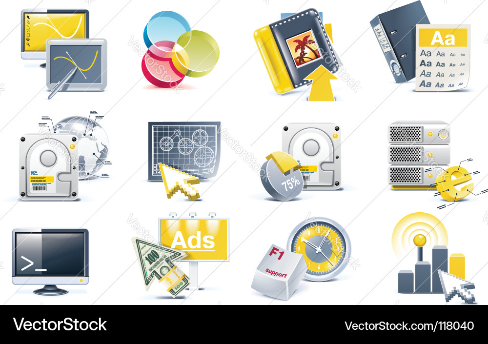 Web Developer Icon Set