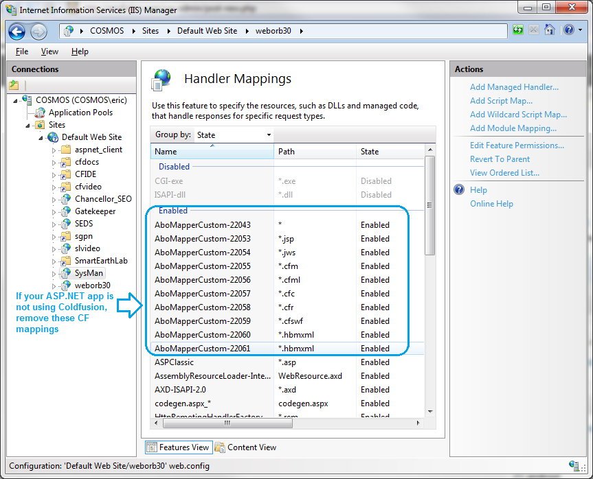 Webresource.axd Handler Must Be Registered In The Configuration To Process This Request