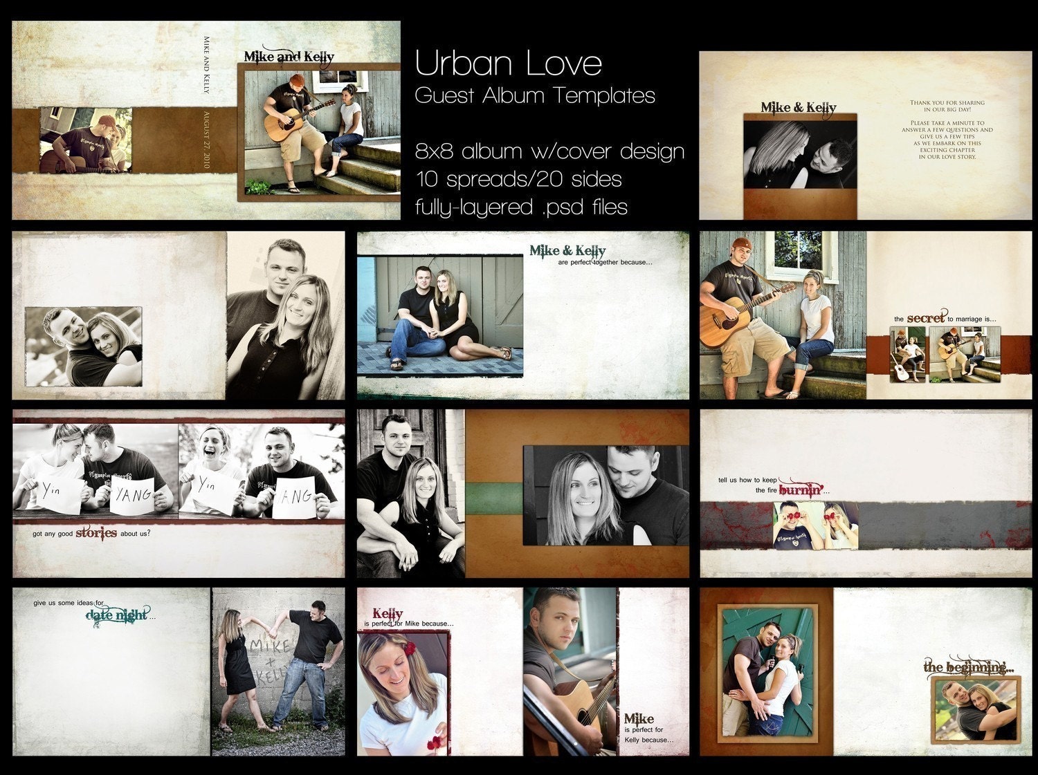 Wedding Albums Psd