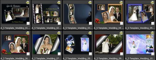 Wedding Albums Psd Templates