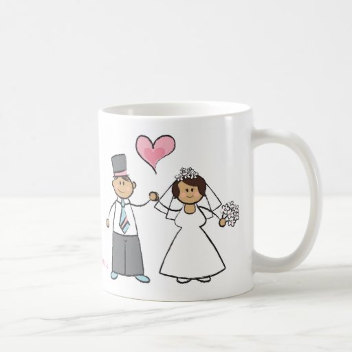 Wedding Bride And Groom Cartoon