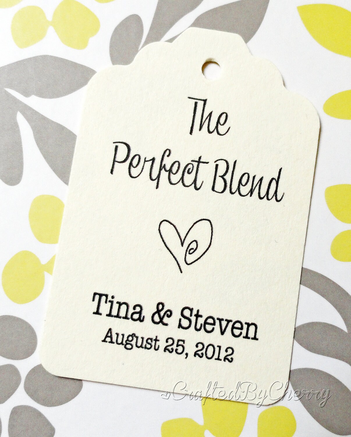 Wedding Favors Tags