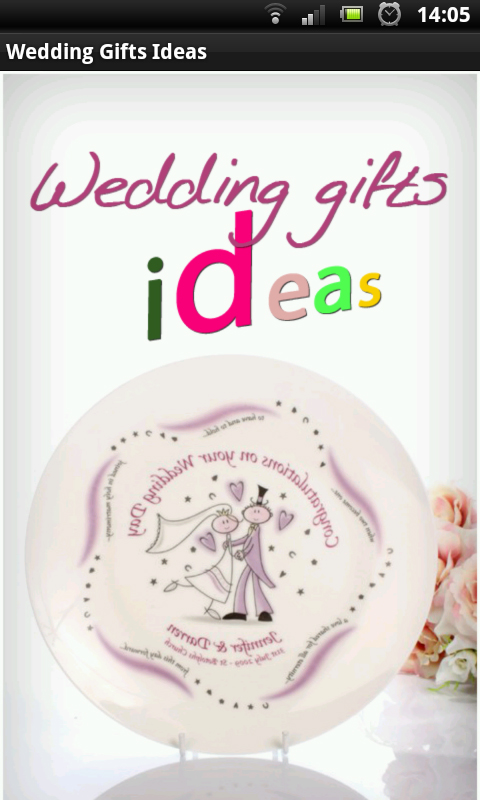 Wedding Gifts Ideas