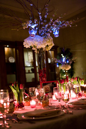 Wedding Reception Centerpieces With Orchids