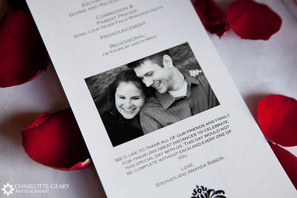 Wedding Reception Program Ideas