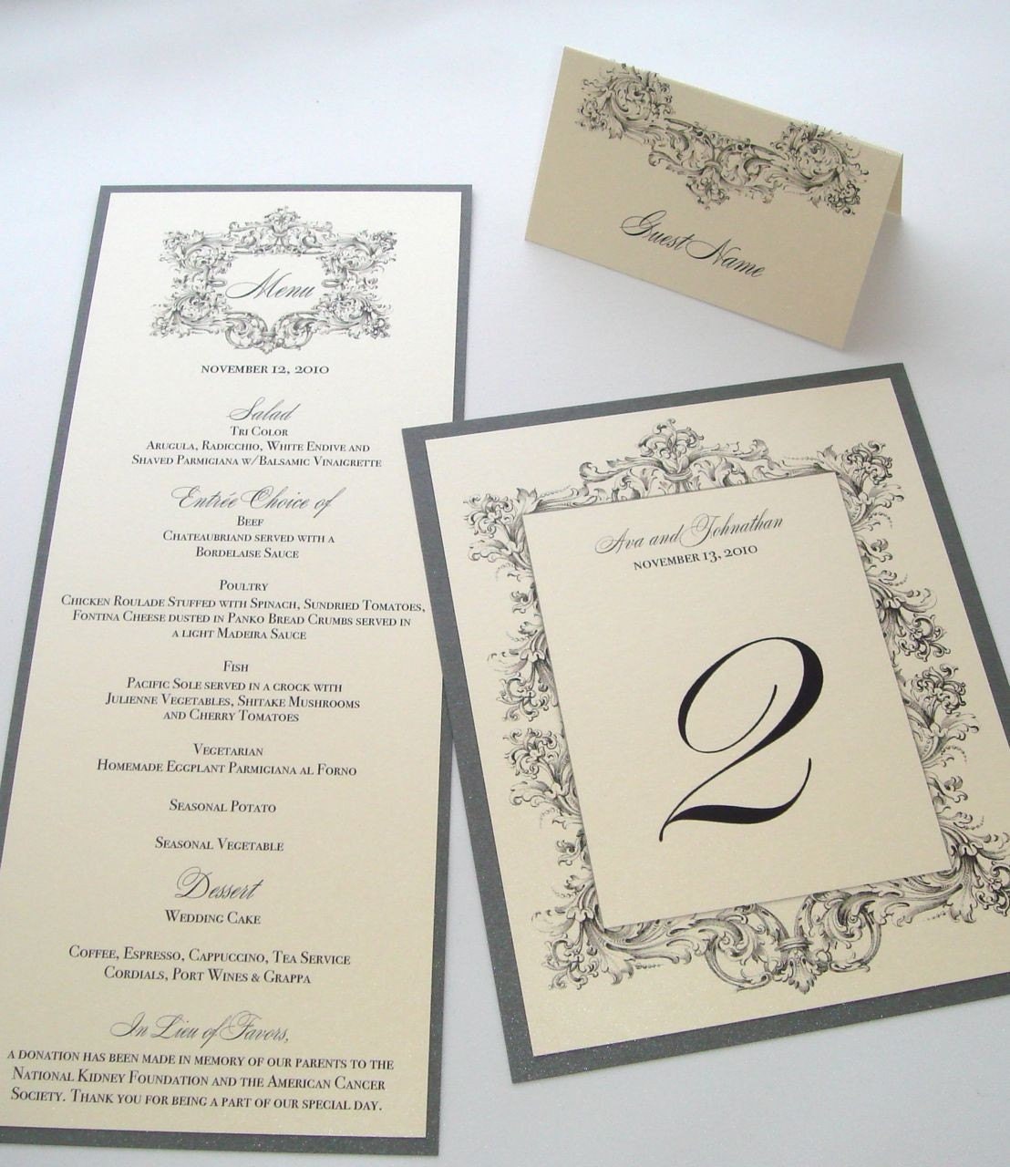 Wedding Reception Program Sample