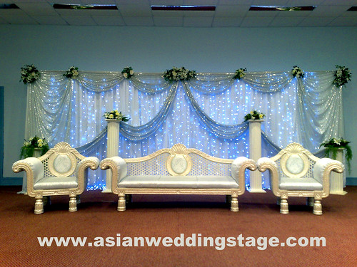 Wedding Reception Stage Decorations