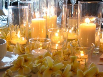 Wedding Reception Table Decorations With Candles