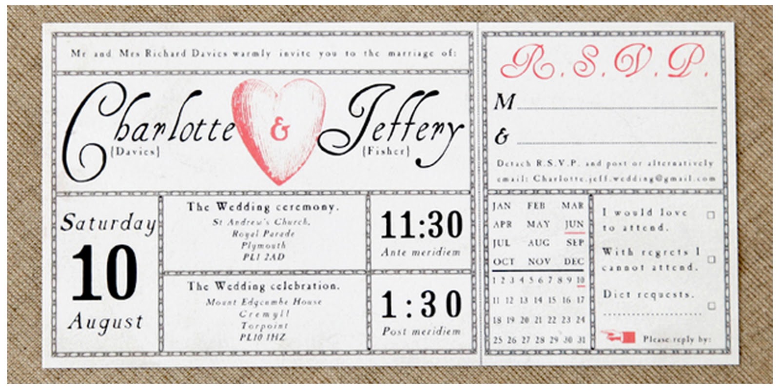 Wedding Stationery Designs Uk