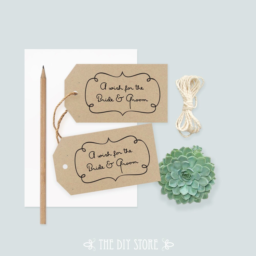 Wedding Thank You Tags Template