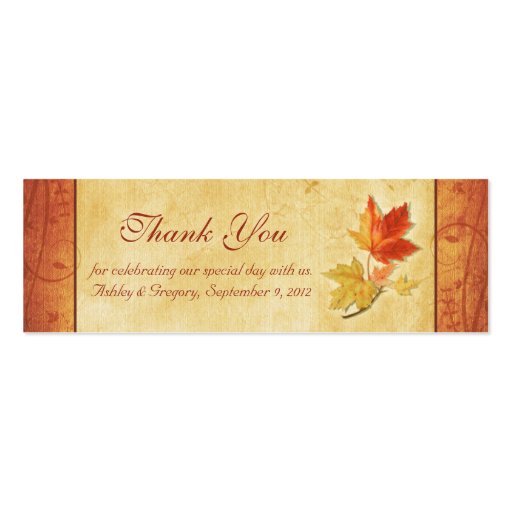 Wedding Thank You Tags Template