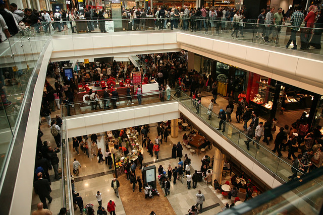 Westfield Shopping Centre Inside