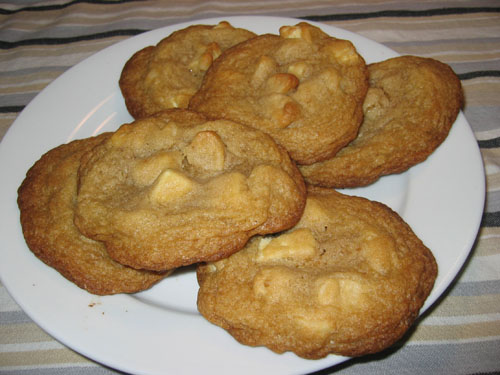 White Chocolate Chip Cookies Recipe No Nuts