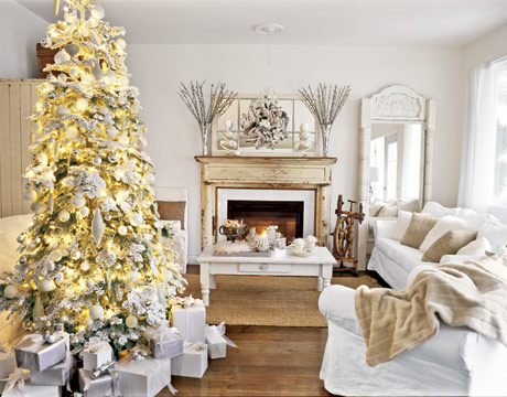 White Christmas Tree Decorations Ideas