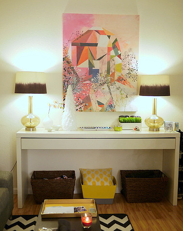 White Console Table Ikea