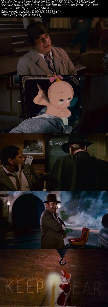 Who Framed Roger Rabbit 1988 M720p Bluray X264 Bird