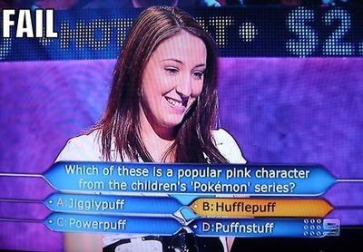 Who Wants To Be A Millionaire Fail First Question