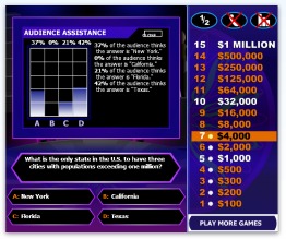 Who Wants To Be A Millionaire Game For Kids Maths