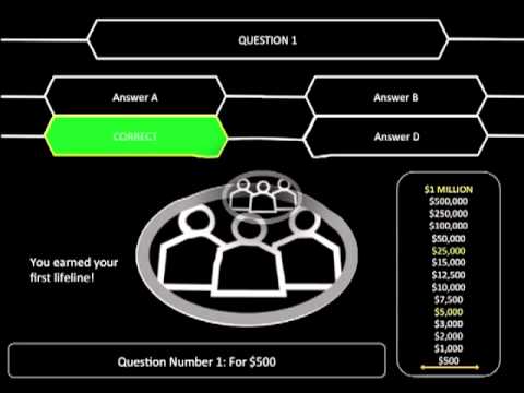 Who Wants To Be A Millionaire Game Template Download