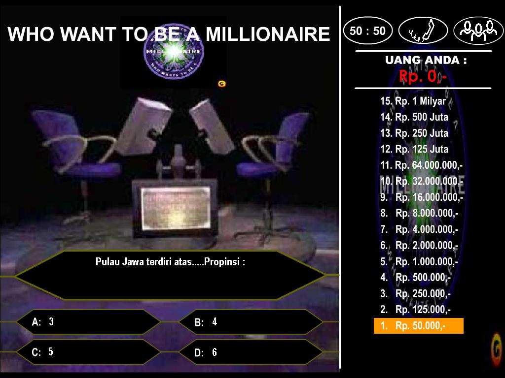 Who Wants To Be A Millionaire Template Ppt