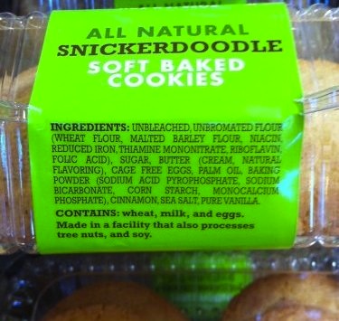 Whole Foods Market Bakery Nutrition Facts