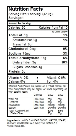 Whole Foods Pizza Dough Nutrition