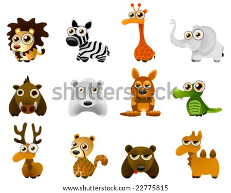 Wild Animals Cartoon Images