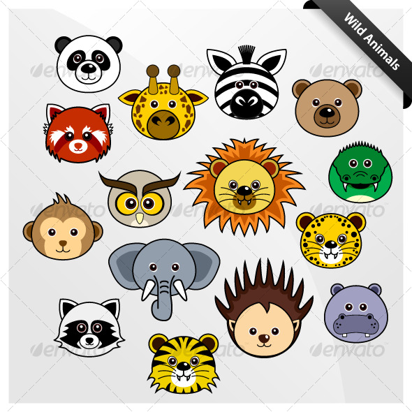 Wild Animals Cartoon Images