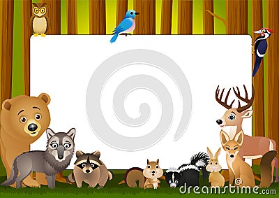 Wild Animals Cartoon Pictures