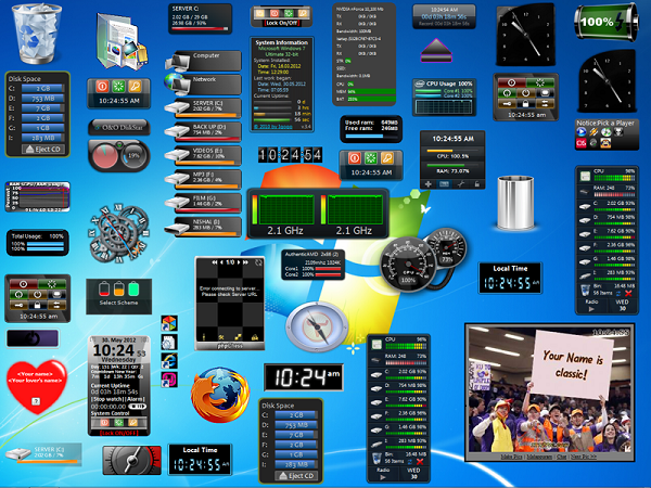 Windows 7 Gadgets