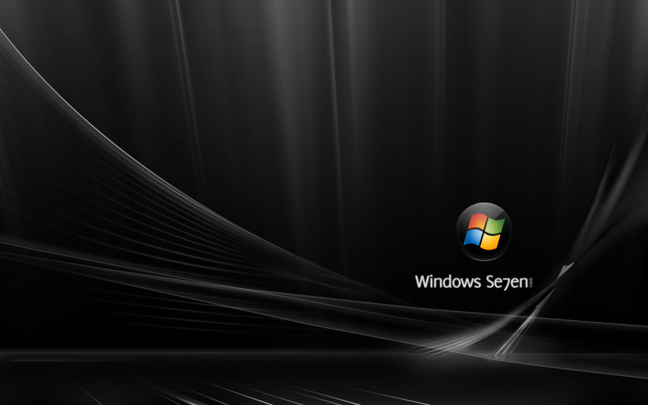 Windows 7 Logo Black