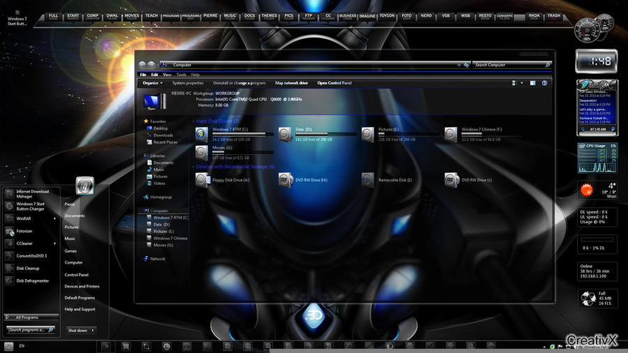 Windows 7 Themes Deviantart