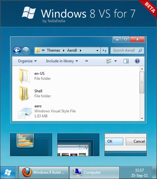 Windows 7 Themes For Windows 8