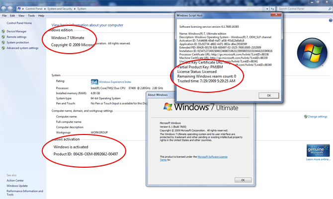 Windows 7 Ultimate Product Key