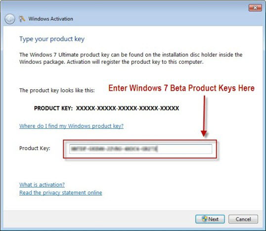 Windows 7 Ultimate Product Key 64 Bit