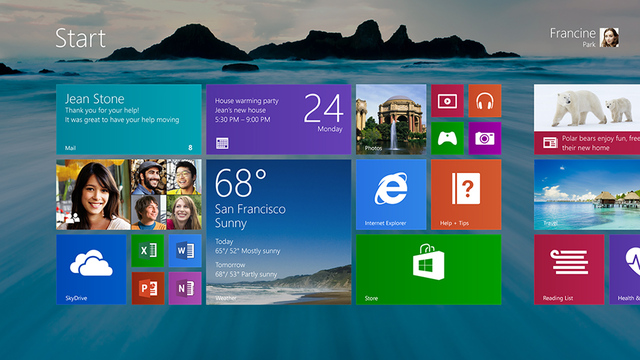 Windows 8.1 Start Button