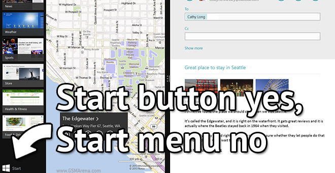 Windows 8.1 Start Button