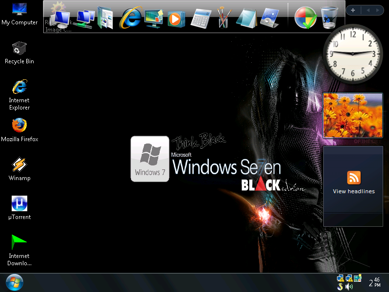 Windows Xp Themes Free Download Black Edition