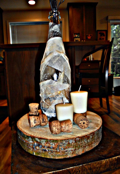 Wine Bottle Centerpieces