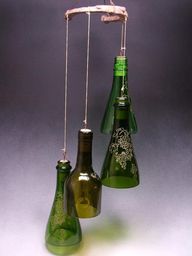 Wine Bottle Crafts Pinterest