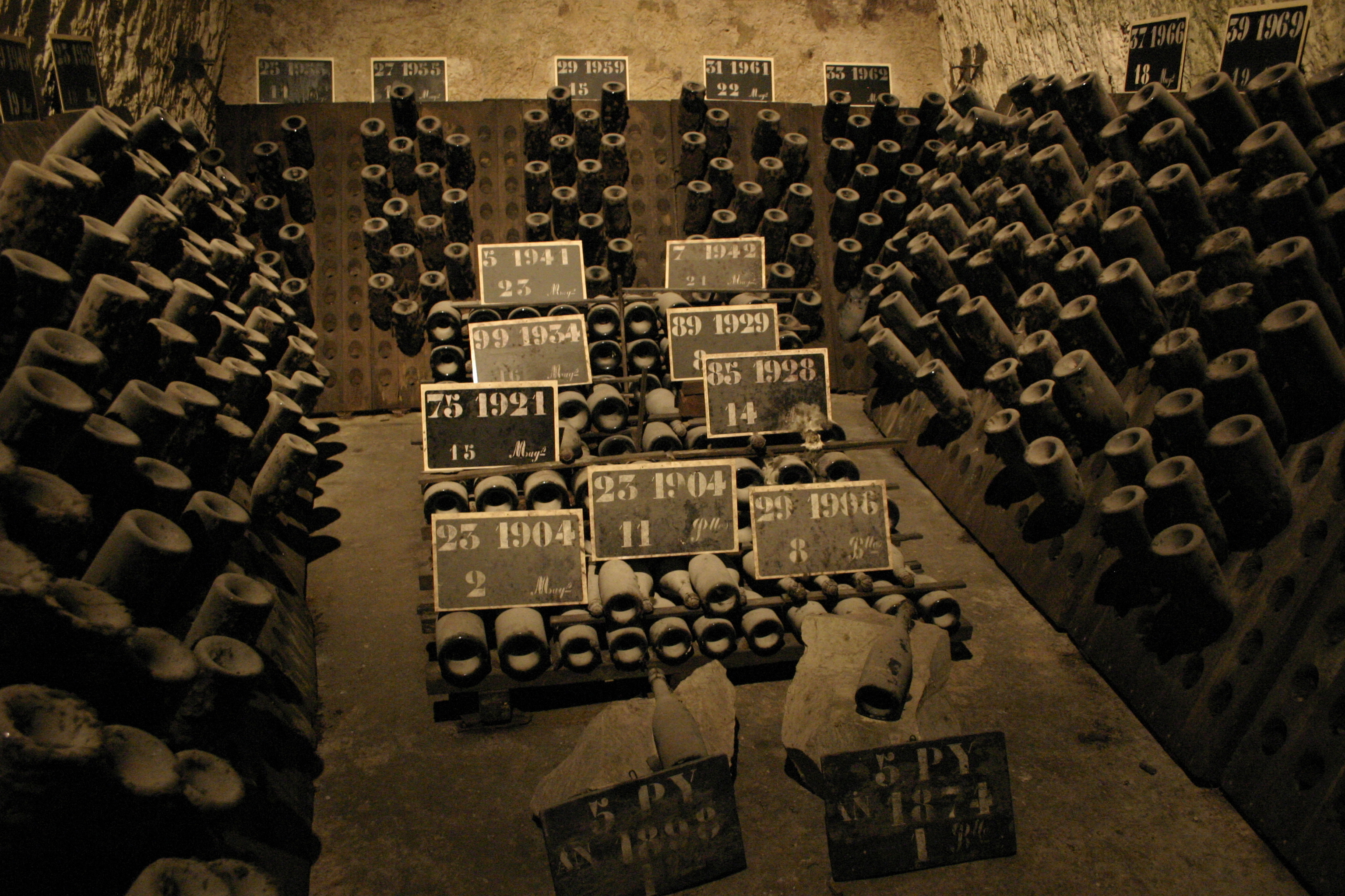 Wine Cellar Wallpaper