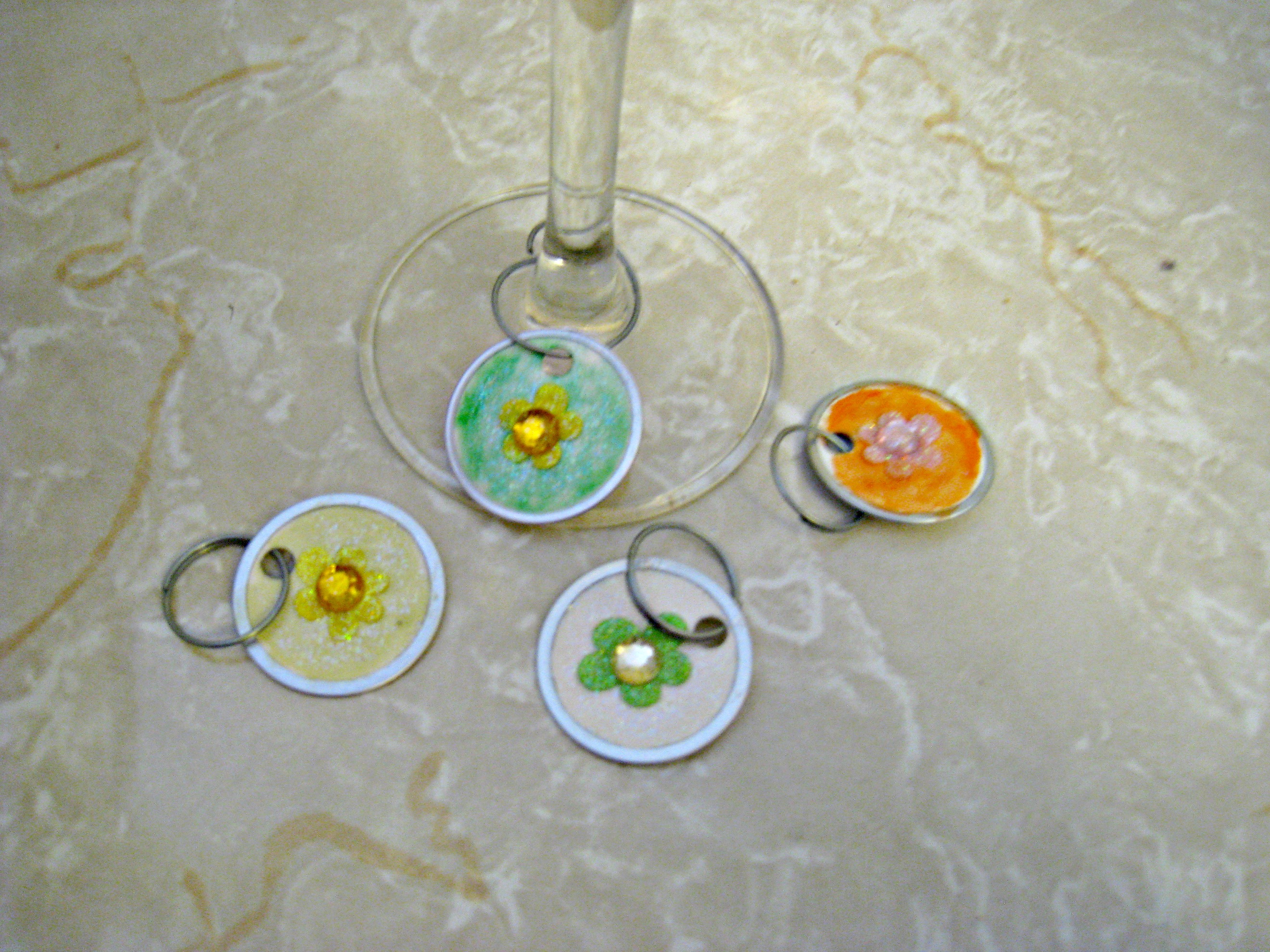 Wine Glass Charms